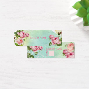 PixDezines Vintage Rose/Wasserfarbe/Preismarken