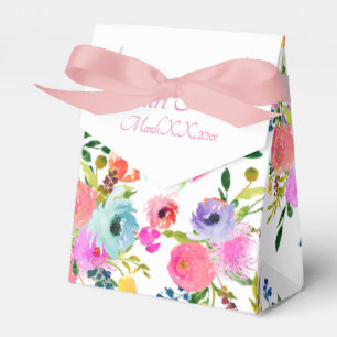 PixDezines Watercolor Ranunculus Geschenkschachtel