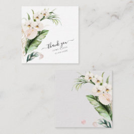 PixDezines Watercolor Tropischer Dschungel Note Ca Mitteilungskarte