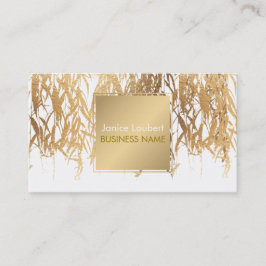 PixDezines Willow/Imitats Gold Fohlen/DIY Hintergr Visitenkarte