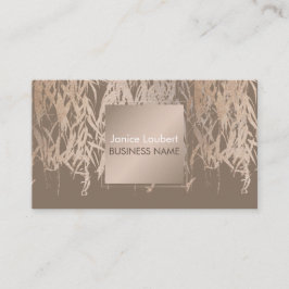 PixDezines Willow/Imitats Rosa Gold/DIY Hintergrun Visitenkarte