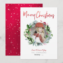 PixDezines Winterkranz Weihnachtsgrüße