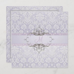PixDezinesDesiree Damask/DIY Hintergrund Einladung