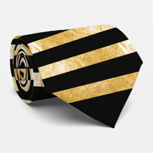 PixDezinesFarbtöne/Imitate Gold/Schwarz Krawatte