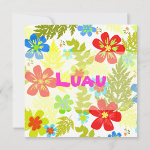 PixDezinesHayan-Dschungel/DIY-Hintergrundfarbe Einladung