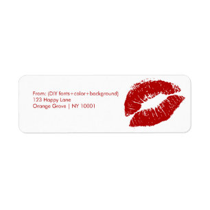PixDezinesRote Lippen/Kuss