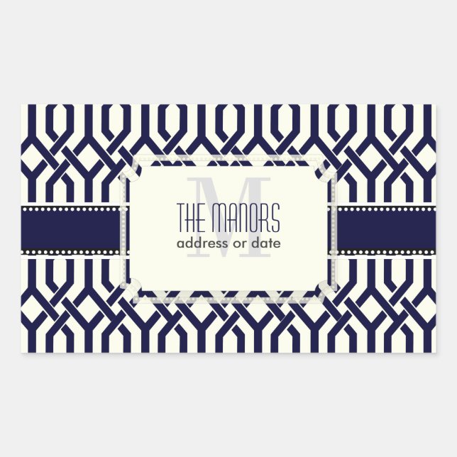 PixDezinesTrellis/DIY-Farben Rechteckiger Aufkleber (Vorderseite)