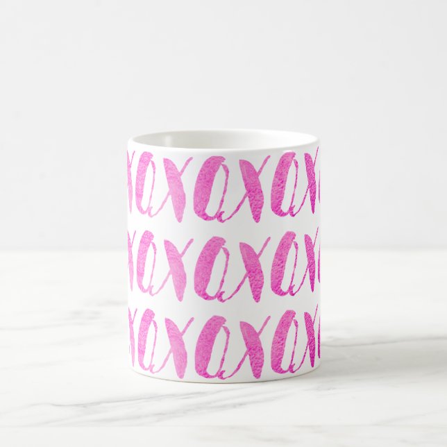 PixDezinesXoxo/Pink/DIY Hintergrund Tasse (Mittel)