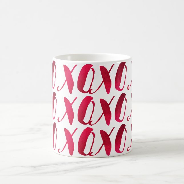 PixDezinesXoxo/Red Raspberry/DIY Hintergrund Tasse (Mittel)