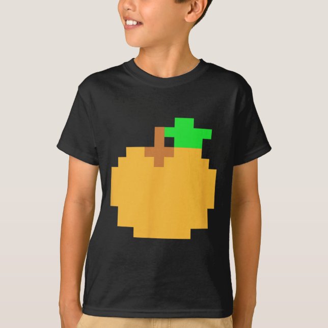 Pixel-8-Bit-Arcade-Videospiel-Matching-Kostüm-Tee T-Shirt (Vorderseite)