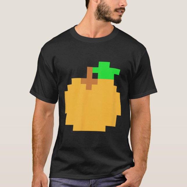 Pixel-8-Bit-Arcade-Videospiel-Matching-Kostüm-Tee T-Shirt (Vorderseite)
