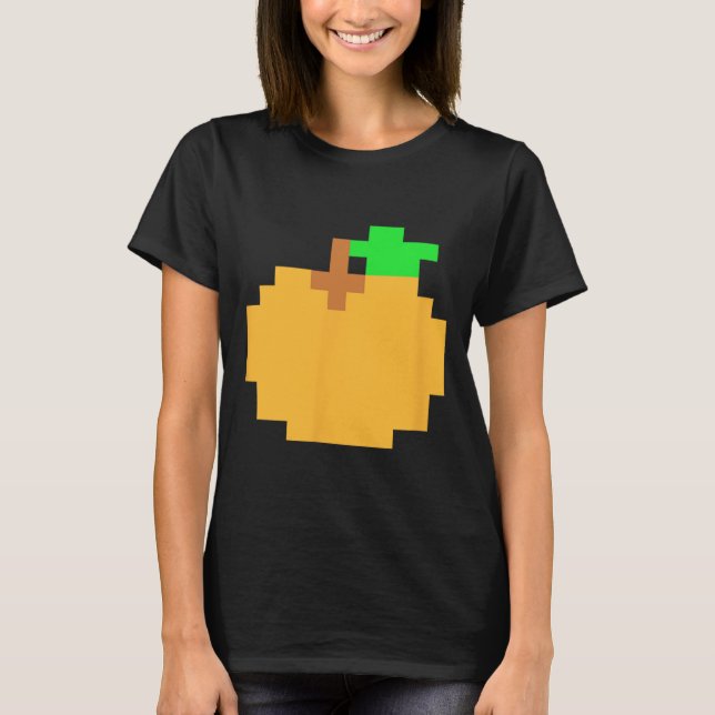 Pixel-8-Bit-Arcade-Videospiel-Matching-Kostüm-Tee T-Shirt (Vorderseite)