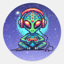 Pixel Art Alien bei Videospielen