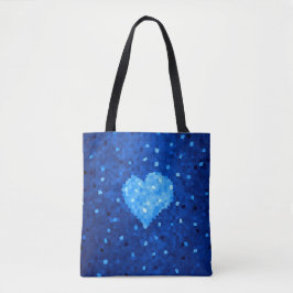 Pixel Art Blue Heart Retro Gamer Liebe