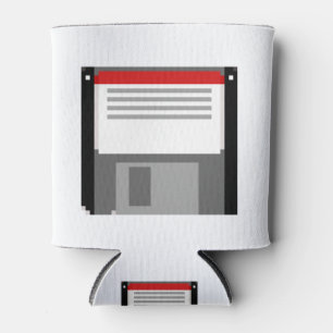 Pixel-art-Diskette Dosenkühler