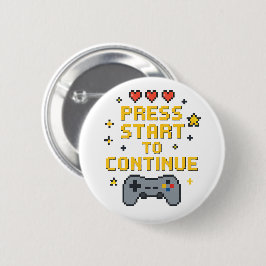 Pixel Art Gaming Button