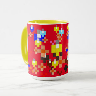 Pixel Art Impressionismus - Sommer 2023 Tasse