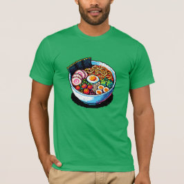 Pixel Art Ramen Noodles T-Shirt