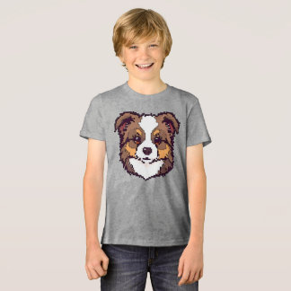 Pixel Aussie Barks Tri-Blend Shirt
