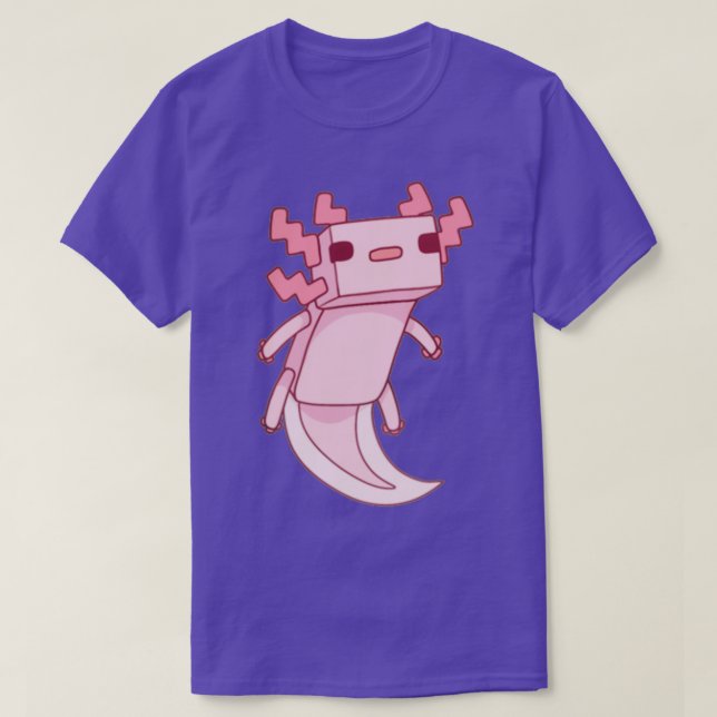 Pixel Axolotl 1 T-Shirt (Design vorne)