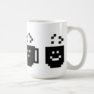 Pixel-Bedarfs-Koffein auch Tasse