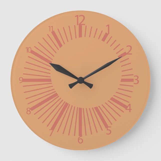 Pixel bei ausgetauschten Kreisen durch Masanser Große Wanduhr (Vorderseite)