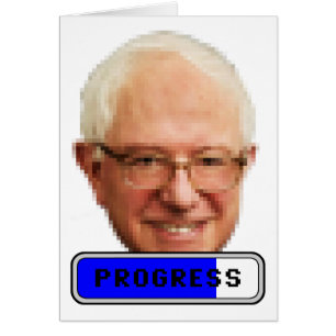 Pixel Bernie Sanders - PROGRESS