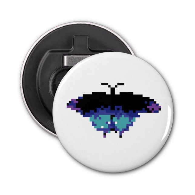 Pixel butterfly flaschenöffner (Vorderseite)