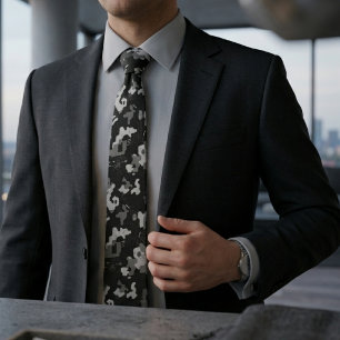 Pixel Camo Stealth Krawatte