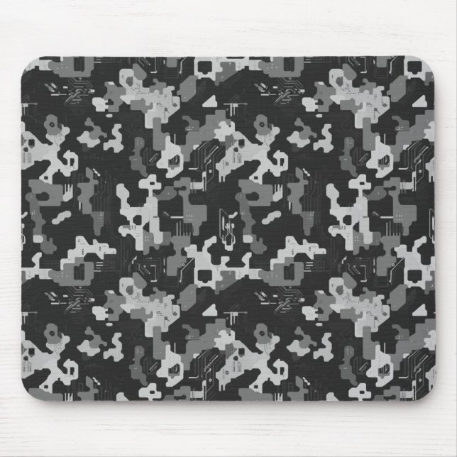 Pixel Camo Stealth Mousepad (Vorne)