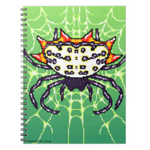 Pixel Crab Spider Notizblock