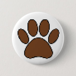 Pixel Dog PW Print Button