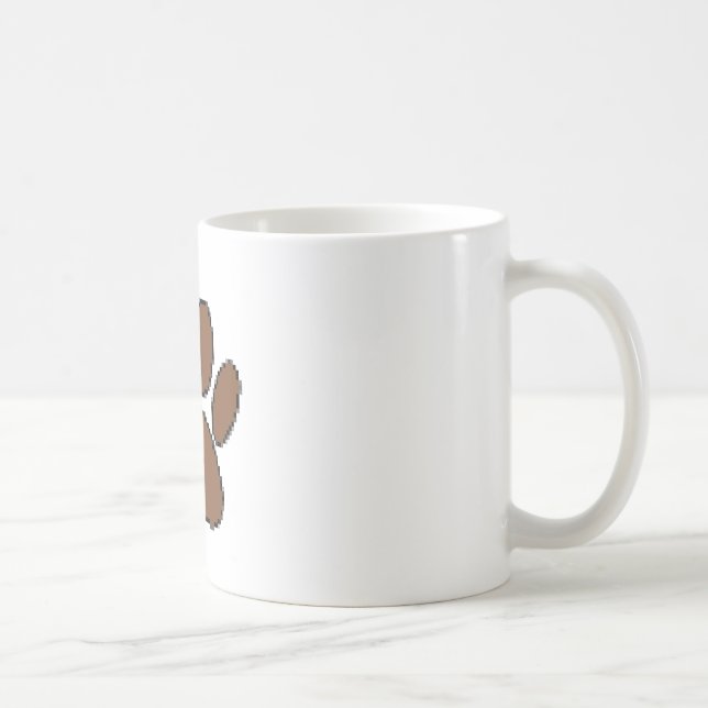 Pixel Dog PW Print Kaffeetasse (Rechts)