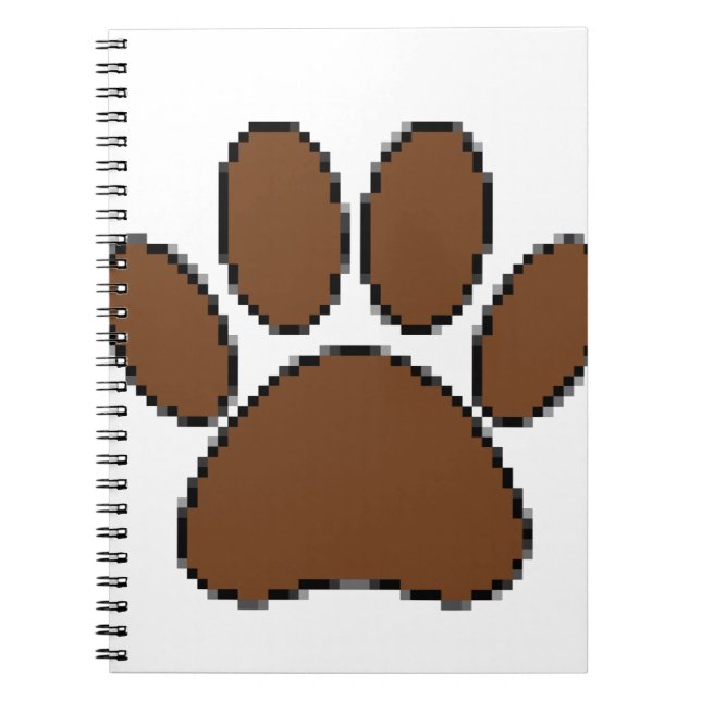 Pixel Dog PW Print Notizblock (Vorderseite)