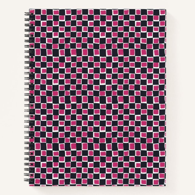 "Pixel Drama" Notizbuch (Vorderseite)