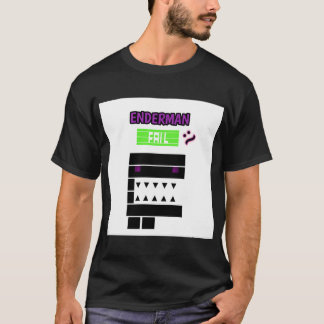 Pixel Enderman Versage Shirt - Funny Gamer Retro T
