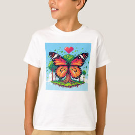 Pixel Friends: Waldschutz (Schmetterling) #08 T-Shirt