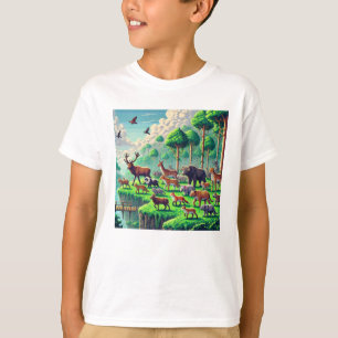 Pixel Friends: Waldschutz (Tiere) #20 T-Shirt