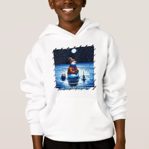 Pixel Friends: Winter Wonderland #16 (Schneemann) Hoodie