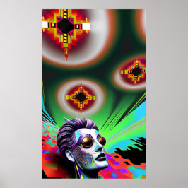 Pixel für psychische Geduld - Ken Gage Art Poster