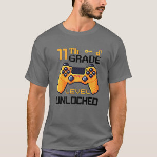 Pixel für ungesicherte Videospiele der 11. Stufe T-Shirt