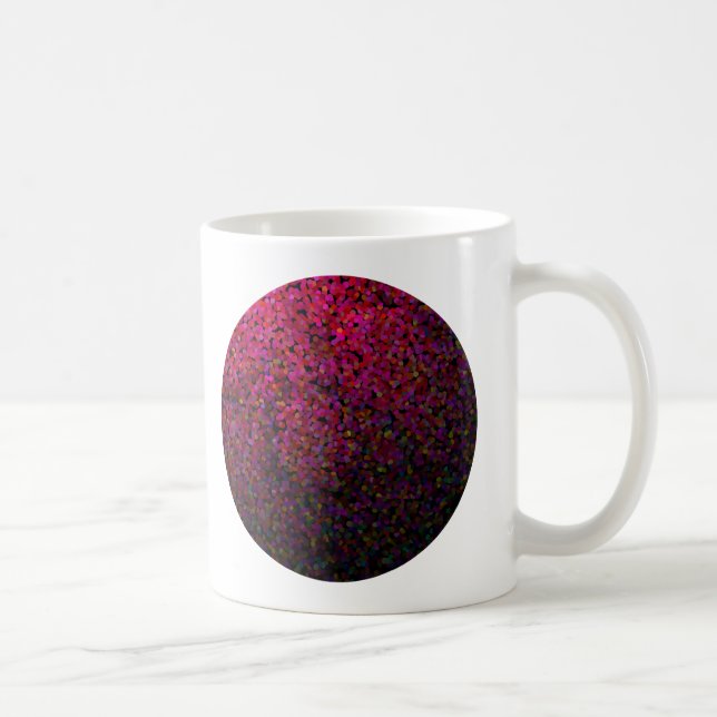 Pixel Glitch Red Tasse (Rechts)