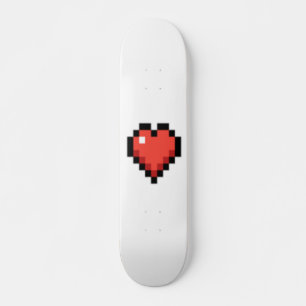 Pixel-Hart Skateboard