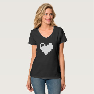 Pixel Heart 8 Bits T-Shirt