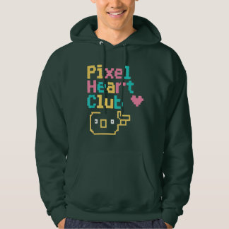 Pixel Heart Club: Retro-Liebe Pixel Art für Gamer Hoodie