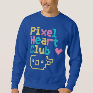 Pixel Heart Club: Retro-Liebe Pixel Art für Gamer Sweatshirt