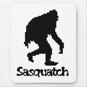 Pixel-Kunst Sasquatch Mousepad