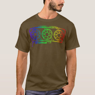 Pixel Look RGB Gaming Graphic d Gamer T-Shirt