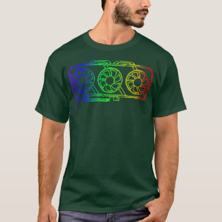 Pixel Look RGB Gaming Graphic d Gamer T-Shirt