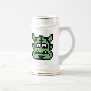 Pixel Ogre Bierglas